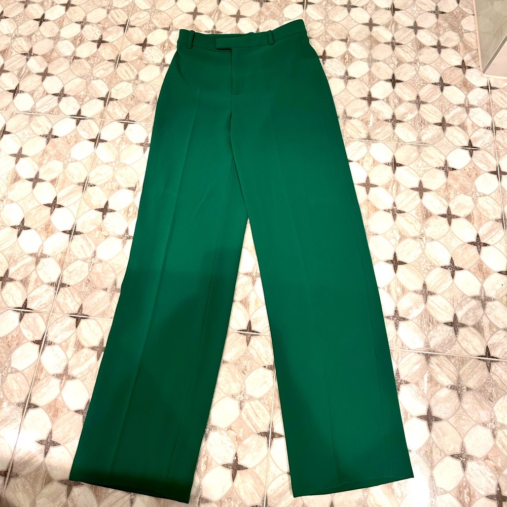 Zara green trouser